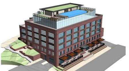 Rendering of 3333 K Street NW