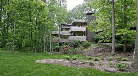 Wright-Neutra inspired home 