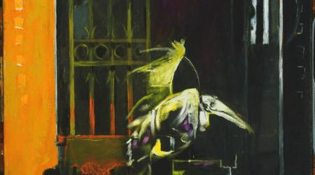 Graham Sutherland, Dark Entrance, 1959, Oil on canvas 51 3/4 x 38 1/4 in., The Phillips Collection, Acquired 1959