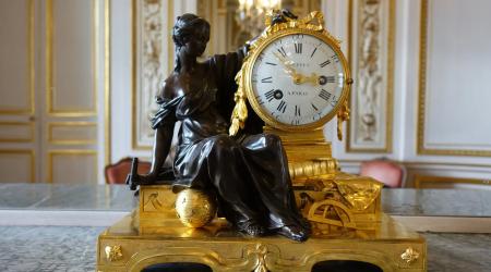 Marshall of Paris Clock, Washington Winter Show Loan Exhibit