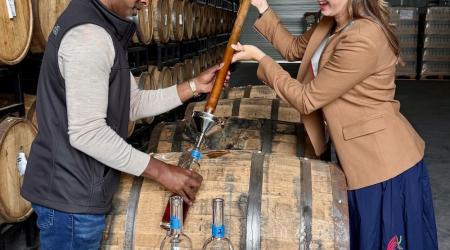 Samantha Ring 'thieving' from barrel number 2