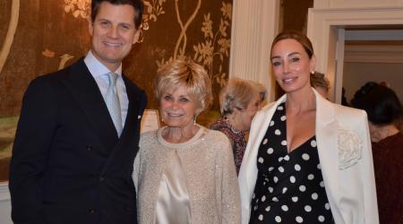 John and Kristin Cecchi with Kitty Kelley