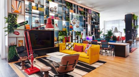 citizenM Washington, DC Georgetown lobby