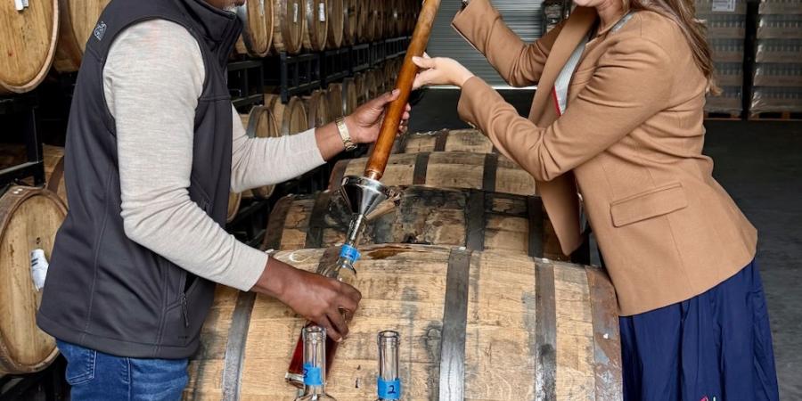 Samantha Ring 'thieving' from barrel number 2