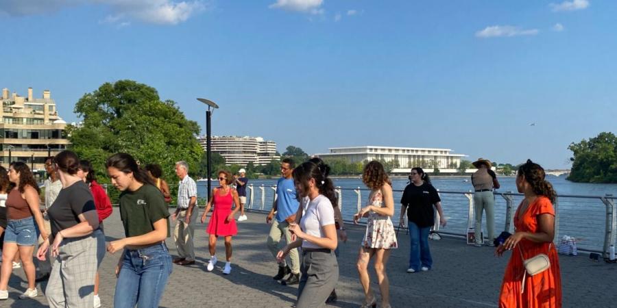 Dancing on the Waterfront